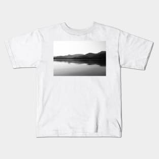 Black and White landscape in the Lake District UK Kids T-Shirt